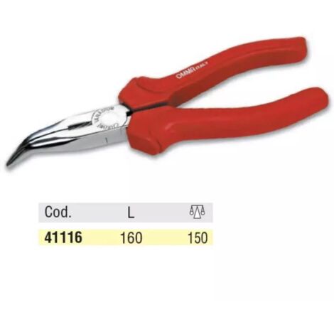 PINZA OMMA BECCHI 1/2 TONDI PIEGATI MM.160