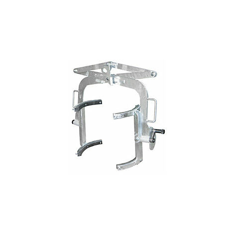 Pinza para bascular bidones  para bidones de acero de 60 l con