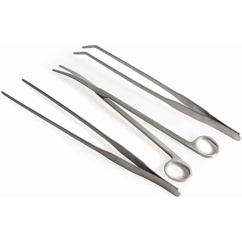 

Litzee - Pinza para plantas acuáticas 3 en 1 de acero inoxidable para acuarios