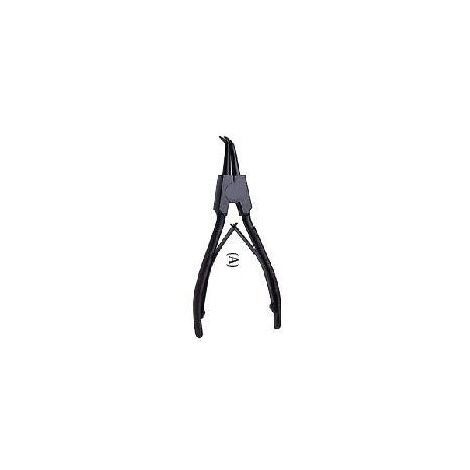 Pinza per anelli Seeger becchi curvi 150mm - Mod. A