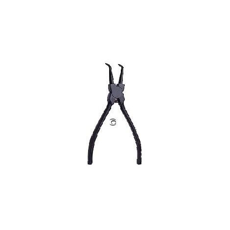Pinza per anelli Seeger becchi curvi 150mm - Mod. C