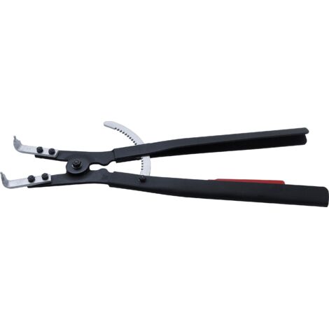 Pinza per anelli seeger piegata per seeger esterni 500 mm