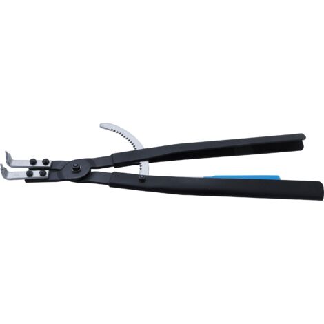 Pinza per anelli seeger  piegata  per seeger interni  500 mm