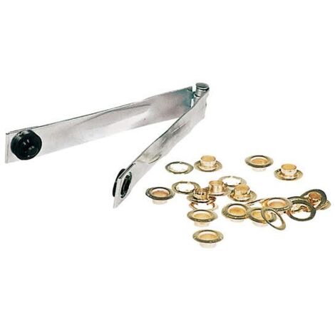 Pinza per anelli vela + 13 anelli