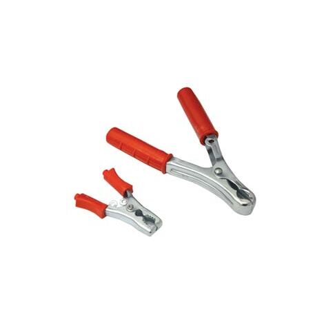 PINZA PER CAVO BATTERIA ROSSA- - mm.80 40A - 20 pezzi MADE IN ITALY