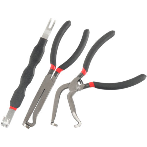 Pinza per disconnessione elettrica da 3 pezzi 37960,37980 Pinza per disconnessione connettore elettrico, 60 gradi,Separatore connettore elettrico 13120,Strumento per rimozione connettore,Utensili elet