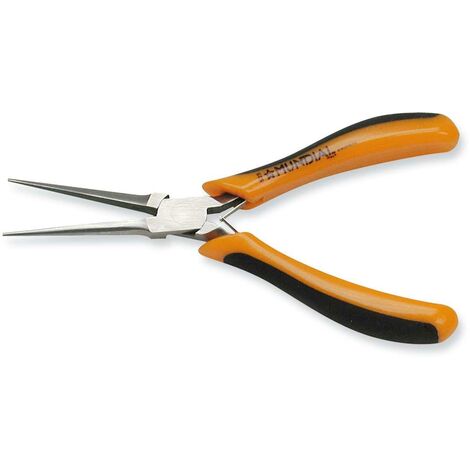 PINZA PER ELETTRONICA BECCHI MEZZOTONDI LUNGHI mm. 150