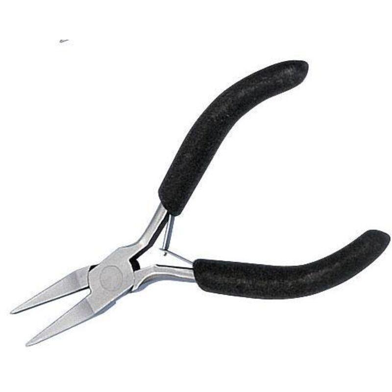 Pinza per elettronica, becchi piatti lunghi