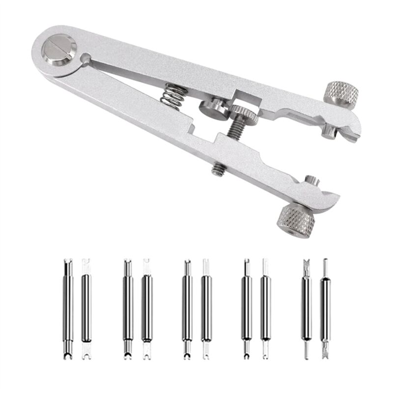 Image of Pinza per la rimozione del cinturino dell'orologio 6825 Standard, strumento di riparazione e rimozione del cinturino con barra a molla