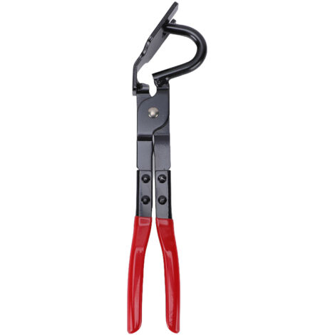 Pinza per la rimozione del supporto dello scarico con angolazione di 25°, in acciaio al carbonio con impugnatura ergonomica antiscivolo per auto e camion.