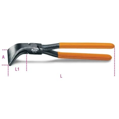 Pinza per lattoniere  beta 1078
