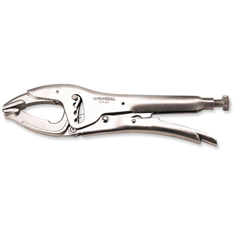 PINZA PINZE GRIP AUTOBLOCCANTE A GANASCE CONCAVE 4 CREMAGLIERE 250mm MUNDIAL