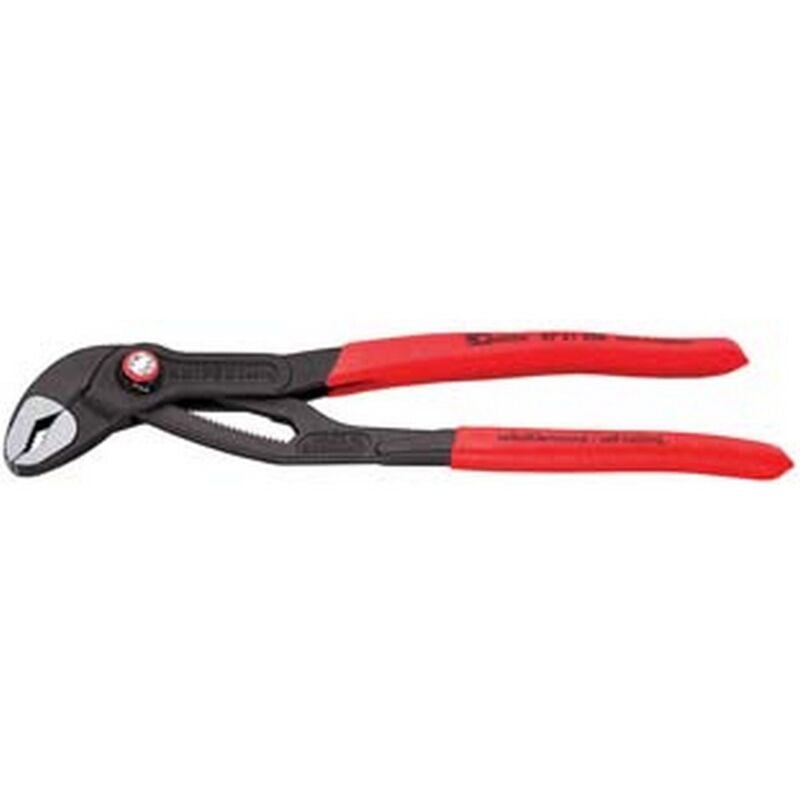 Image of Knipex - pinza poligrip cobra quickset per tubi e dadi din iso 8976 - MM.250 - tubi fino MM.50, dadi fino MM.46