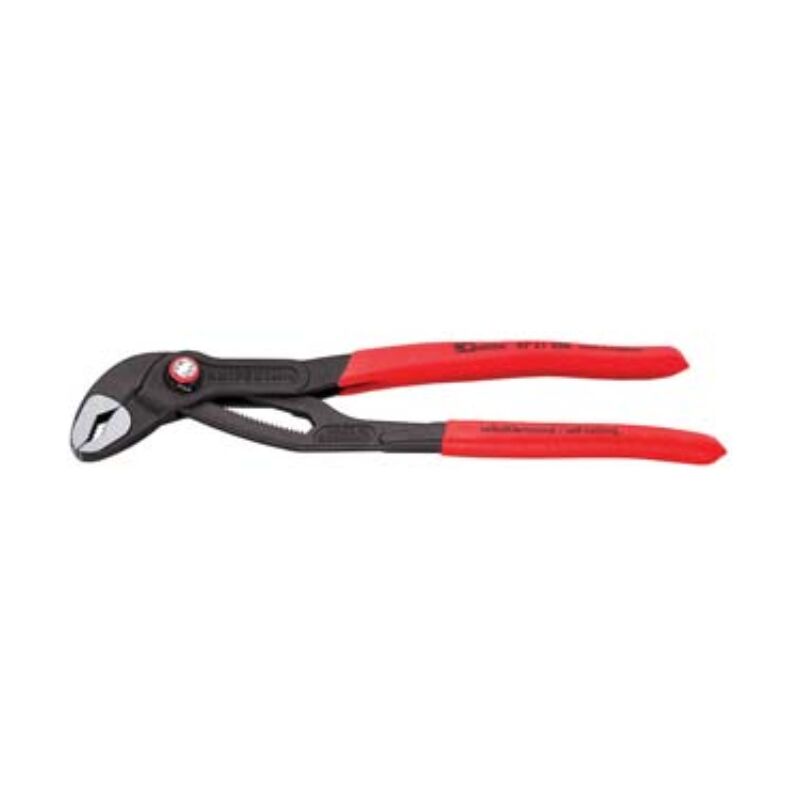 Image of Knipex - Pinza poligrip cobra quickset per tubi e dadi din iso 8976 - mm.300 - tubi fino ø mm.70, dadi fino mm.60