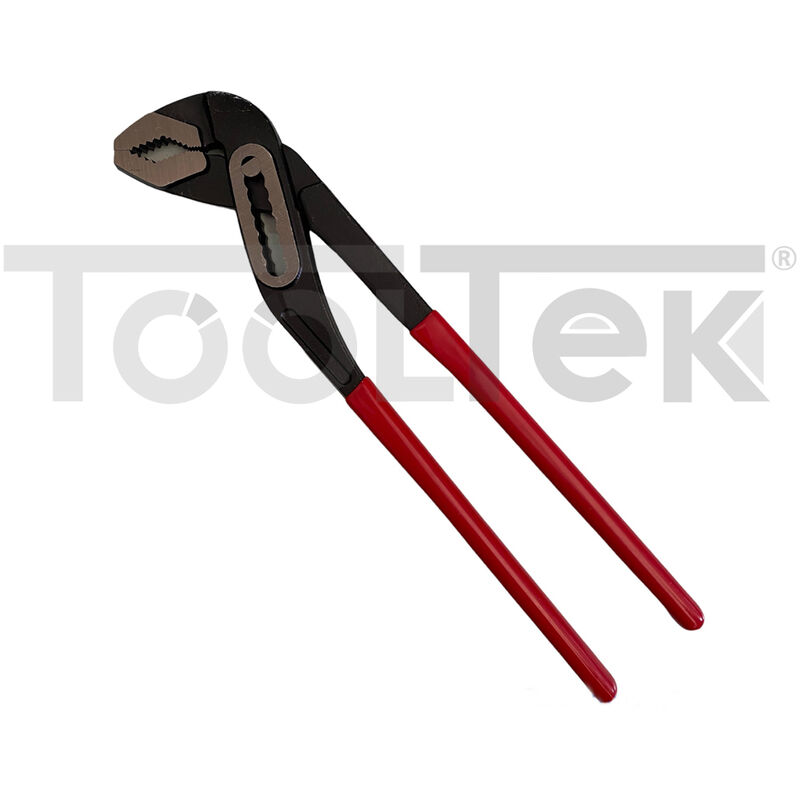 Image of Tooltek - pinza poligrip regolabile a pappagallo 10' 250mm manico isolato