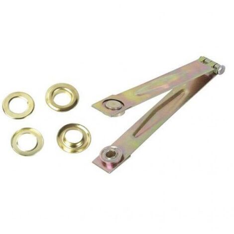 Pinza punzonatrice per occhielli in metallo da 155 mm con 50 occhielli