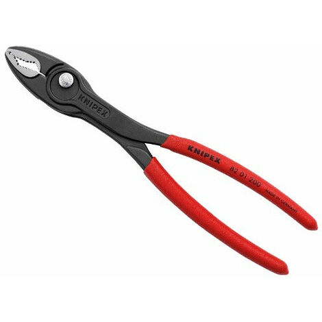 Pinza regolabile con manico antiscivolo e presa frontale e laterale professionale Twingrip8201 KNIPEX