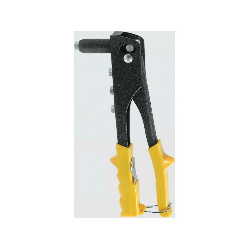 Pinza rivettatrice 4 testine per rivetti 4 misure + 10 rivetti in dotazione