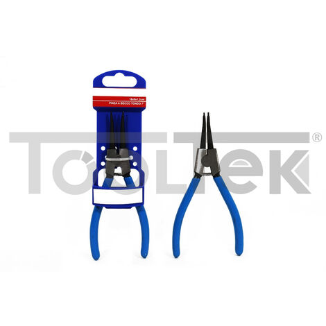 PINZA SEEGER PER ANELLI ELASTICI ESTERNI PUNTA DRITTA 175mm