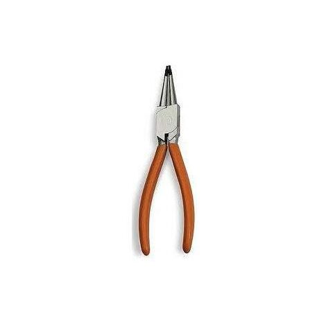 PINZA SEEGER PER ANELLI ELASTICI INTERNI PUNTA RETTA mm. 180