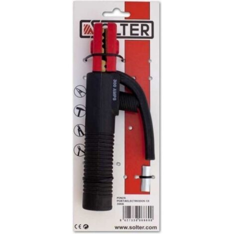 Pinza sold porta electrodos 300a solter