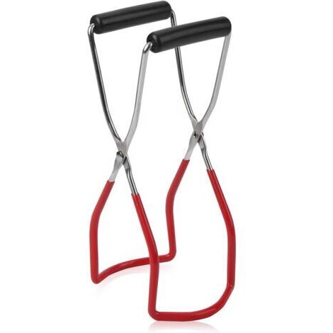 Pinza solleva-barattoli con impugnatura flessibile e antiscivolo per barattoli di marmellata e bottiglie.
