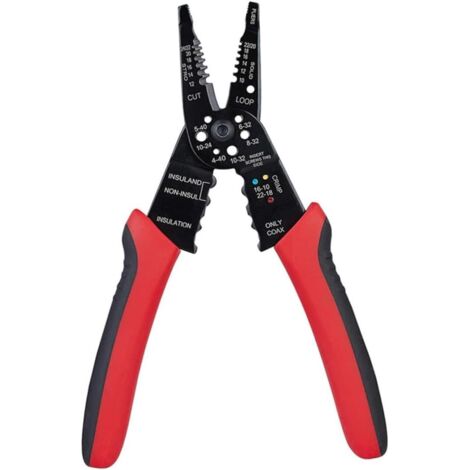 Pinza spelafili e crimpatrice multifunzione Utensile manuale professionale per elettricisti e bricolage