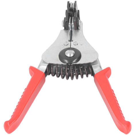 Pinza spelafili multifunzionale per spelafili elettrici, utensile automatico, manico rosso