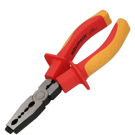 Pinza spelafili multifunzione 150 mm. Manici isolati in acciaio al cromo vanadio