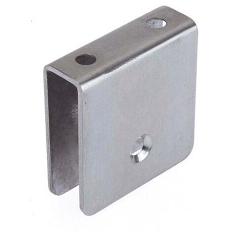 Pinza sujeción lateral panel fenólico U inox 304