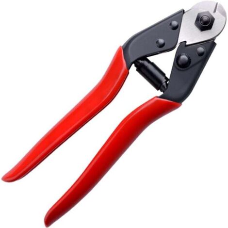 Pinza tagliacavi in acciaio per elettricisti, cavi in acciaio inossidabile per aerei e biciclette fino a 5/32"