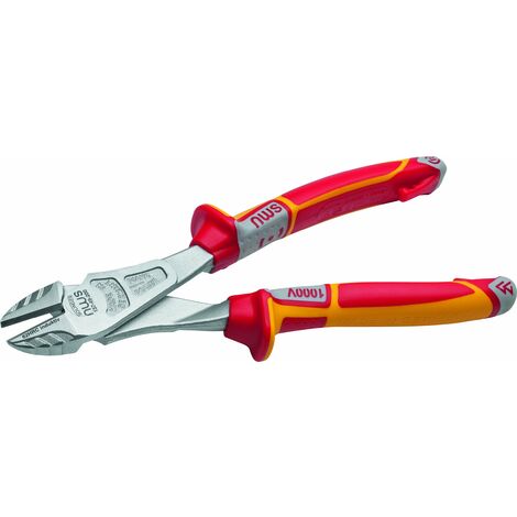 Pinza tagliente diagonale NWS 49 VDE 200 mm, modello americano, isolamento 1000V