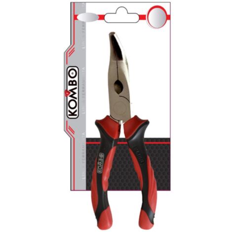 PINZA UNIVERSALE A BECCHI SEMITONDI CURVI 200MM