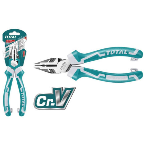 PINZA UNIVERSALE COMBINATA TRONCHESE 200mm Cr-V ALTA LEVA TOTAL