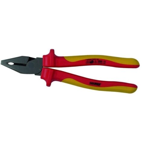 PINZA UNIVERSALE ISOLANTE VDE MAURER PLUS da 225 mm in acciaio cromo vanadio