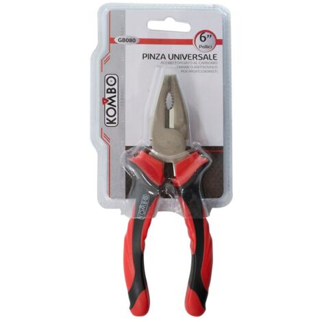 Pinza UNIVERSALE PROFESSIONALE da 160mm in acciaio forgiato a caldo