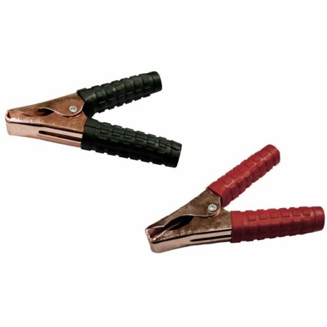Pinzas batería worgrip negra/roja 140mm 120a