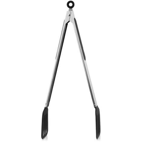Pinzas de acero para parrilla de 44 cm