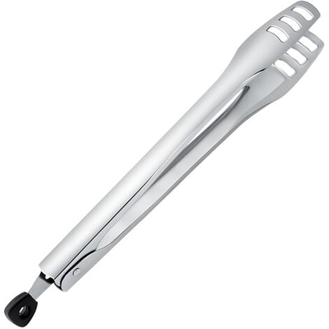 Pinzas de cocina, pinzas de metal robustas, pinzas de cierre suave, pinzas de cocina multifuncionales con mango ergonómico, antideslizantes, resistentes al calor, para freidora de aire.