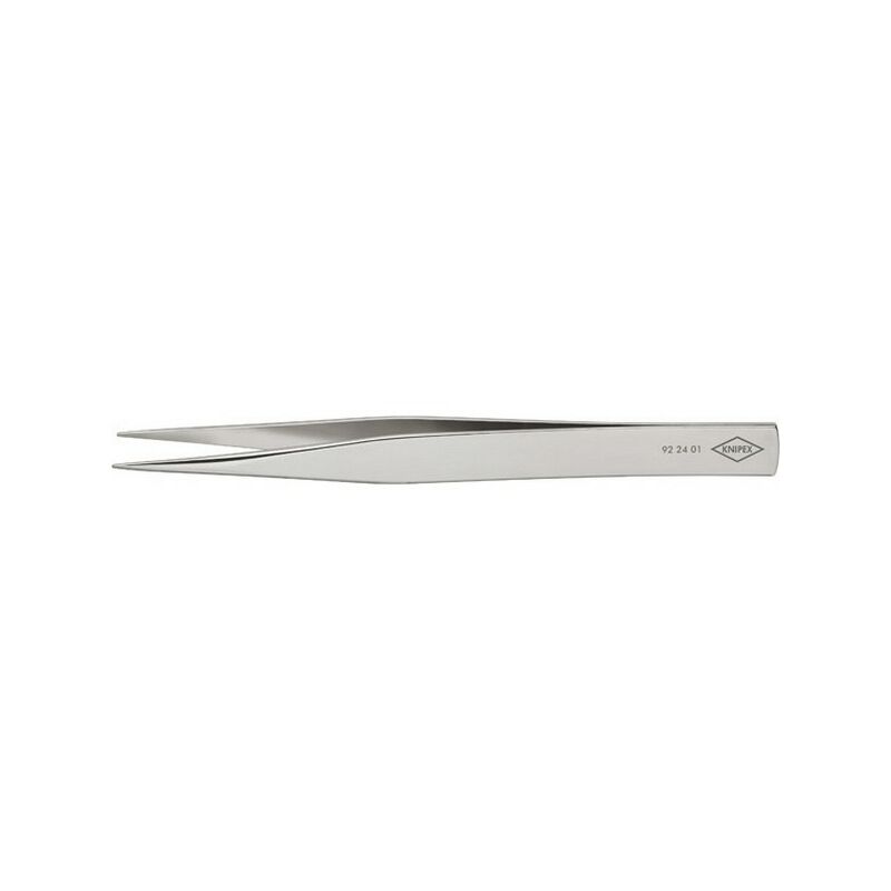 

Knipex - Pinzas de precisión, forma puntiagudo, inoxidable, Superficie antirreflejo mata, Puntas : recto, puntiagudo, estrecho, Superficie de agarre