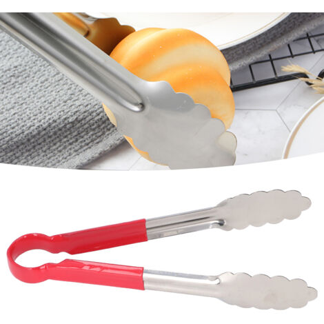 Pinzas inalámbricas para barbacoa y termómetro digital [Pinzas de cocina y termómetro] + Pinzas de 23 cm y termómetro de 4 sondas + Mangos plegables de silicona/acero inoxidable 304 y termómetro LCD/a