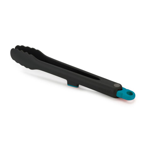 Pinzas Joseph Joseph Duo con cierre, diseño ergonómico y funcional, ideales para cocinar con facilidad y precisión, color negro elegante y práctico para tu cocina