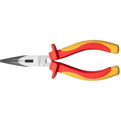 Pinze a becco lungo, dritte, 160 mm, 1000V