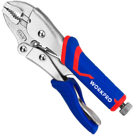 Pinze a serraggio Workpro 180 mm Resistente Regolabile