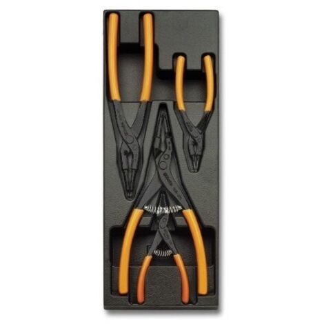 Pinze anelli elastici con termoformato rigido beta t146