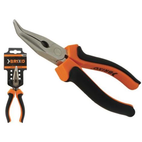PINZE BECCHI 1/2 TONDI CURVI BRIXO 150MM