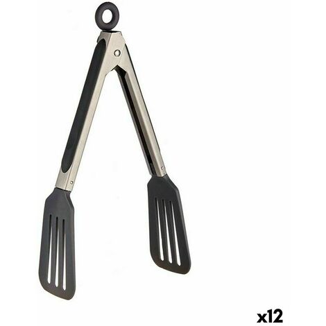 Pinze da Cucina 33 cm Acciaio inossidabile (12 Unità)