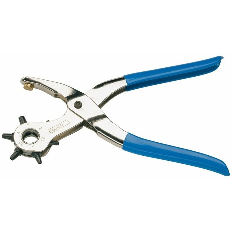 Unior - Pinza Fustellatrice Rotante a 6 Fustelle