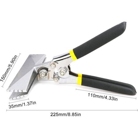 Pinze multifunzione - Per saldatura - Per elettricisti - Bordi sigillanti - Ganasce piatte - Pinze autobloccanti larghe - Pinze per saldatura - Pinze pieghevoli per carrozzeria - Acciaio - 150 mm