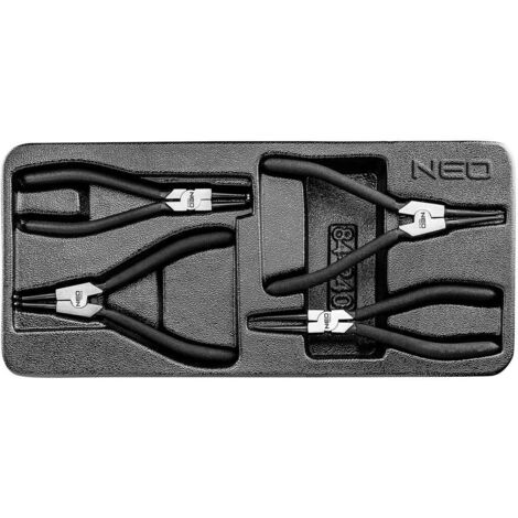 Pinze per anelli elastici, set da 4